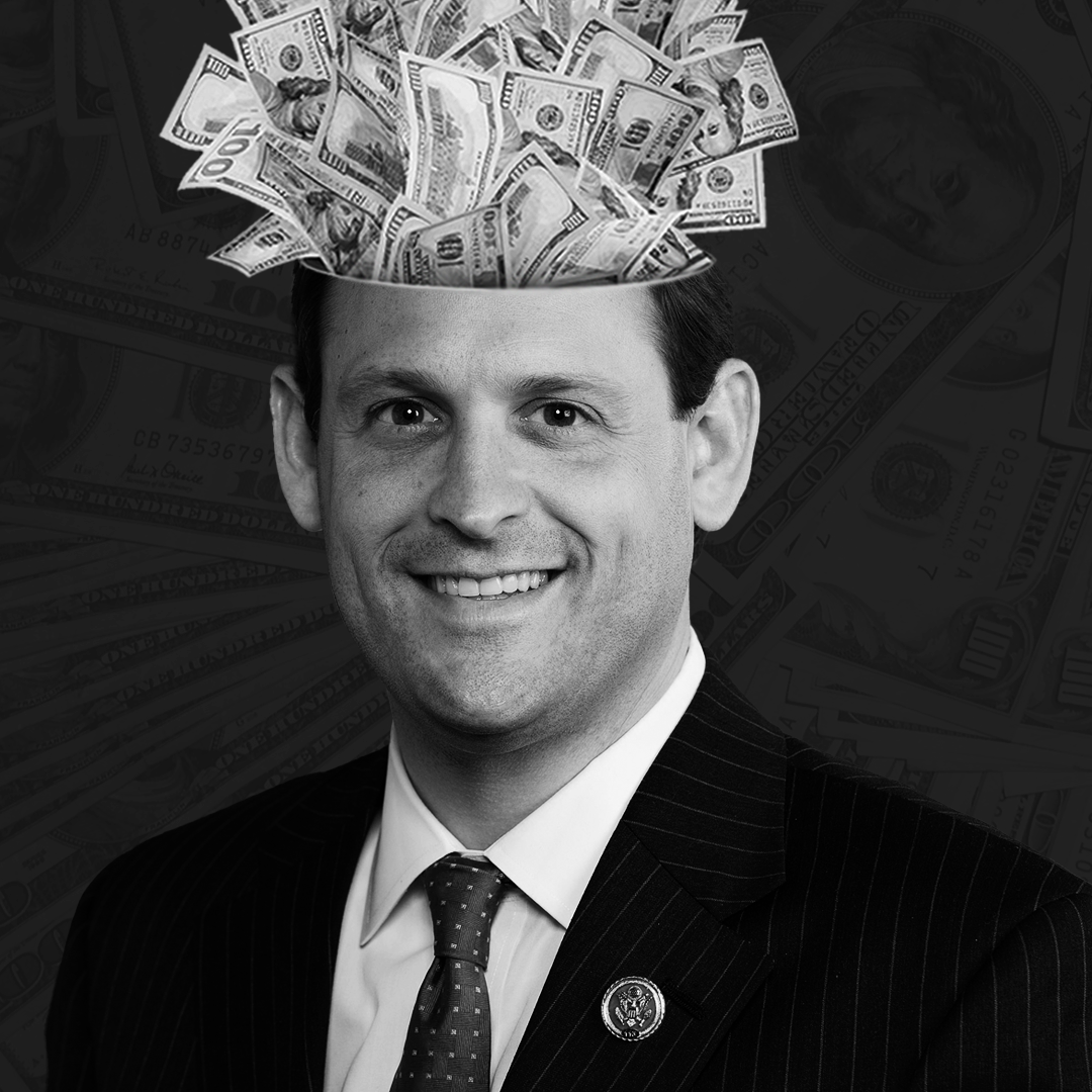 Rep. Andy Barr has taken over $6.8 million from the financial industry, far more than he has taken from other sectors.